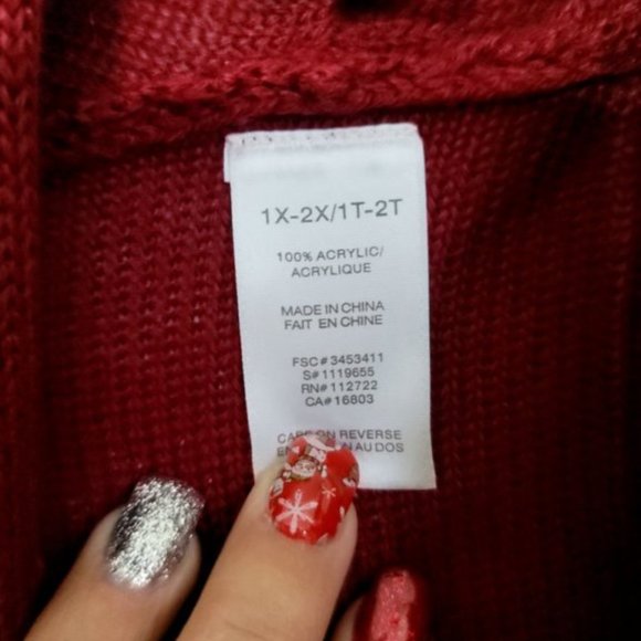 Burgundy Wrap - Picture 4 of 5